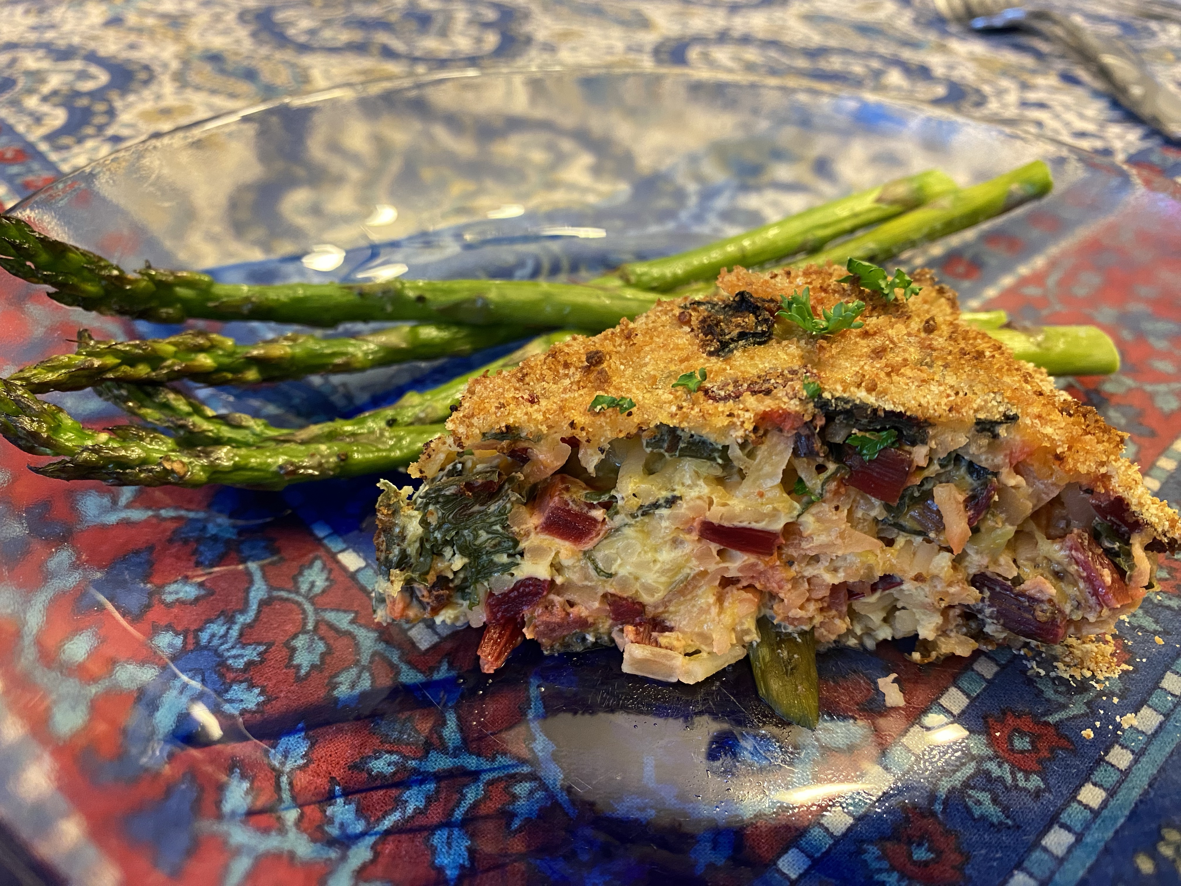 Beet greens and rice casserole – Cooking Adventures